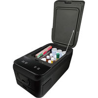 池商 18リットル冷凍冷蔵庫 RA-CFR18-BK ブラック 1台（直送品）
