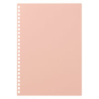 リヒトラブ カスタマイズ オープンリングノート 表紙 A5 ピンク N2900-12 1枚