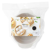 Recopo（レコポ）飲茶スチーマー ベージュ 1個 レンジ調理 エヌ・エレファント