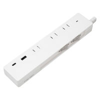 ファーゴ 電源タップ AC3個口+TypeーC×1+TypeーA×1 ホワイト PTC1337WH 1個