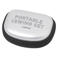 ケース付きソーイングセット シルバー LAKOLE/ラコレ