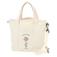 アダストリア FLOWER刺繍トートバッグ  LAKOLE/ラコレ
