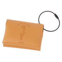 FLOWERポケットティッシュケース ブラウン LAKOLE/ラコレ