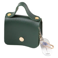 FLOWERイヤホンケース グリーン LAKOLE/ラコレ