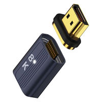FSC マグネット HDMI アダプター<ダークネイビー> FS-ADHDMI-DN 1個