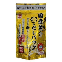 国産魚介 金のだしパック 8g×10包 1個 (枕崎製造の鰹節と国産の煮干し）カクサ