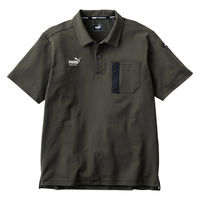 ユニワールド 半袖アクティブポロシャツカーキM PW3014N 1枚（直送品）