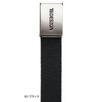 TS DESIGN コットンベルト ブラック 84930 1着（直送品）