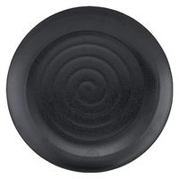 台和 26.5cm平皿 黒 SJ-8-BK 1個（直送品）