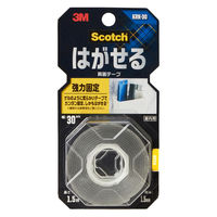 スリーエム ジャパン スコッチ(R) はがせる両面テープ 強力固定 KRKー30 1巻