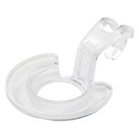 ボトルフック 片手で出せる ウォールフック 吊り下げ 収納 クリア FINー1153 1個 ファイン