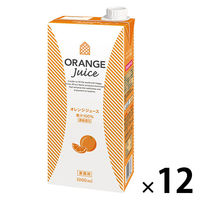 三井農林 ホワイトノーブル オレンジジュース 1L（1000ml） 1セット（12本）
