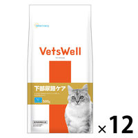 ベッツウェル 猫用食事療法食 下部尿路ケア 500g 1セット（1袋×12）マルカン キャットフード