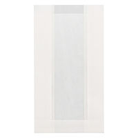 NF窓付耐油ガゼットパック 中 白無地 1袋（100枚入）