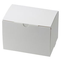 スリムエコケーキ箱 10.5×15 2～3個用 ホワイト 1袋（50枚入）