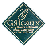 cotta ケーキピック 角 G-3 355 緑 1袋（100枚入）