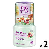 スッキーリ！ お部屋用 消臭剤 芳香剤 置き型 秋めく森でフィグティーを 400mL 1セット（1個×2） アース製薬