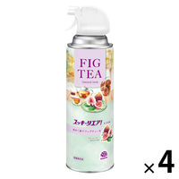 スッキーリエア！ トイレ用 消臭スプレー 消臭芳香剤 秋めく森でフィグティーを 350mL 1セット（1本×4） アース製薬