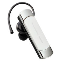 エレコム ヘッドセット Bluetooth 片耳 ワイヤレス 最大8時間連続通話 ホワイト LBT-HS21MPWH2 1個