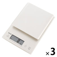 キッチンスケール はかり 3kg 0.1g単位 KJ-303-IV 1セット（1個×3） タニタ