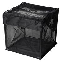 ライズクリエイション ゴミステーション　79L　ブラック R0406ーAーA 1個 折りたたみ式集積ゴミ箱  カラス対策 屋外