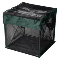 ライズクリエイション ゴミステーション　79L　グリーン R0406ーCーA 1個 折りたたみ式集積ゴミ箱  カラス対策 屋外