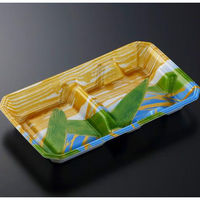 中央化学 冷麺容器 NDC 26-15 川笹LB 身 00304380 1ケース(600個(50個×12))（直送品）