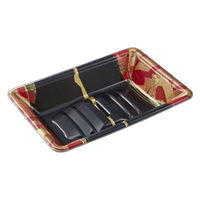 中央化学 発泡トレー 美栄え桶 20-13 けんらんR 00770238 1袋(50個)（直送品）