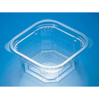 リスパック 透明カップ バイオ WK152-700 BS水切り PABW691 1ケース(600個(50個×12))（直送品）