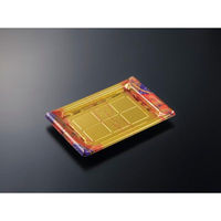 中央化学 刺身容器 CF宴角 27-18 華やぎV-BK 身 00762736 1袋(20個)（直送品）