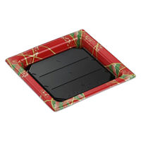 中央化学 寿司桶 祗園15 色絵R-BK 00742964 1ケース(300個(50個×6))（直送品）