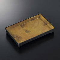 中央化学 寿司容器 SKS 20-12 金箔-黒 身 00778740 1袋(50個)（直送品）