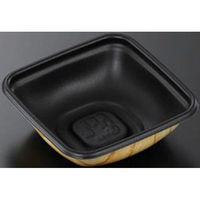 中央化学 どんぶり容器 SD 庵里丼 K13 BK-輪Y 身 00694931 1袋(50個)（直送品）