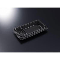 中央化学 弁当容器 CT宝台膳 23-13S BK 身 00787281 1袋(50個)（直送品）