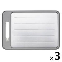 【アウトレット】まな板 解凍プレート おろし器・シャープナー機能付き 4way デイズ DSー13 1セット（1個×3） タマハシ