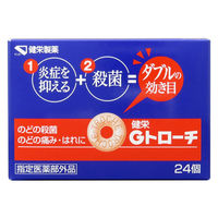 健栄Gトローチ 24個入 健栄製薬 のどの殺菌 のどの痛み・はれに