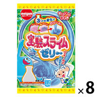 子ども向けお菓子 駄菓子 玩具菓子 実験スライムゼリー 1セット（1個×8）