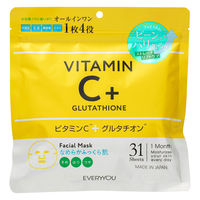 EVERYYOU（エブリユー）　ビタミンC＋グルタチオン　31枚 フェイシャルマスク ドウシシャ