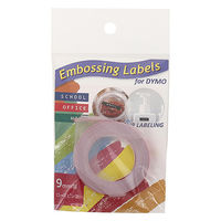 ジット レイチェル&マシューズグロッシーテープ ダイモ用 9mm ローズピンク RM900RPKX 1巻