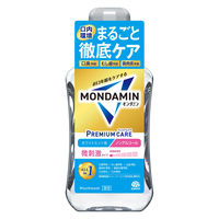 マウスウォッシュ 洗口液 口臭 モンダミン プレミアムケア ホワイトミント 600mL 1本 微刺激タイプ ノンアルコール アース製薬