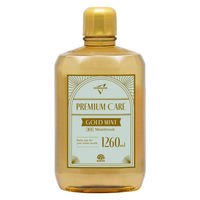 マウスウォッシュ 洗口液 口臭 モンダミン プレミアムケア ゴールドミント 1260mL 1本 低刺激タイプ 口臭対策 アース製薬