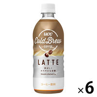 【アウトレット】UCC上島珈琲 UCC COLD BREW LATTE（コールドブリュー ラテ） 500ml 1セット（6本）