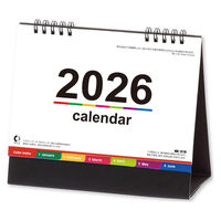 新日本カレンダー 【2026年版】卓上カレンダー カラー