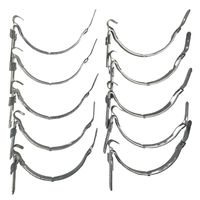 オーティス 正面打メッキ 105mm 出無 100P AA2911040 AA2911040-100P 1個（直送品）