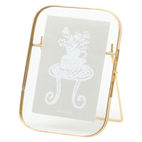 ガラスフォトフレームL版 ゴールド studio CLIP