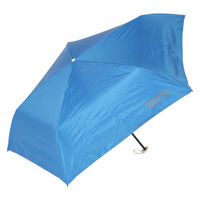 晴雨兼用　軽量ワイドミニ日傘 ブルー studio CLIP