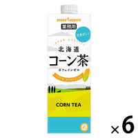ポッカサッポロフード＆ビバレッジ 業務用 北海道コーン茶 1L 1箱（6本入）