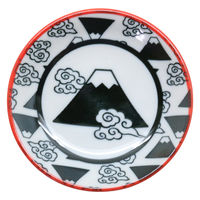 美濃陶苑 陶磁器 和文様富士山