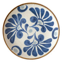 美濃陶苑 陶磁器 琉球デイゴAPO60皿 19-55-2 1セット(5個入)（直送品）