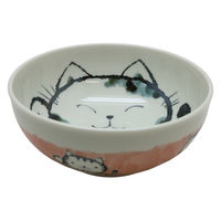 美濃陶苑 陶磁器 収納軽量5.0鉢招き猫